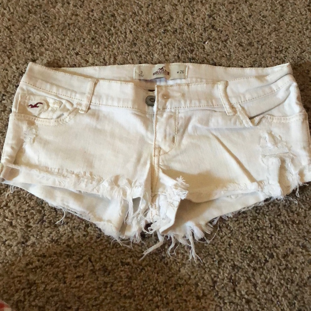 White shorts